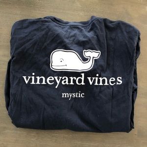 Vineyard Vines navy blue long sleeve